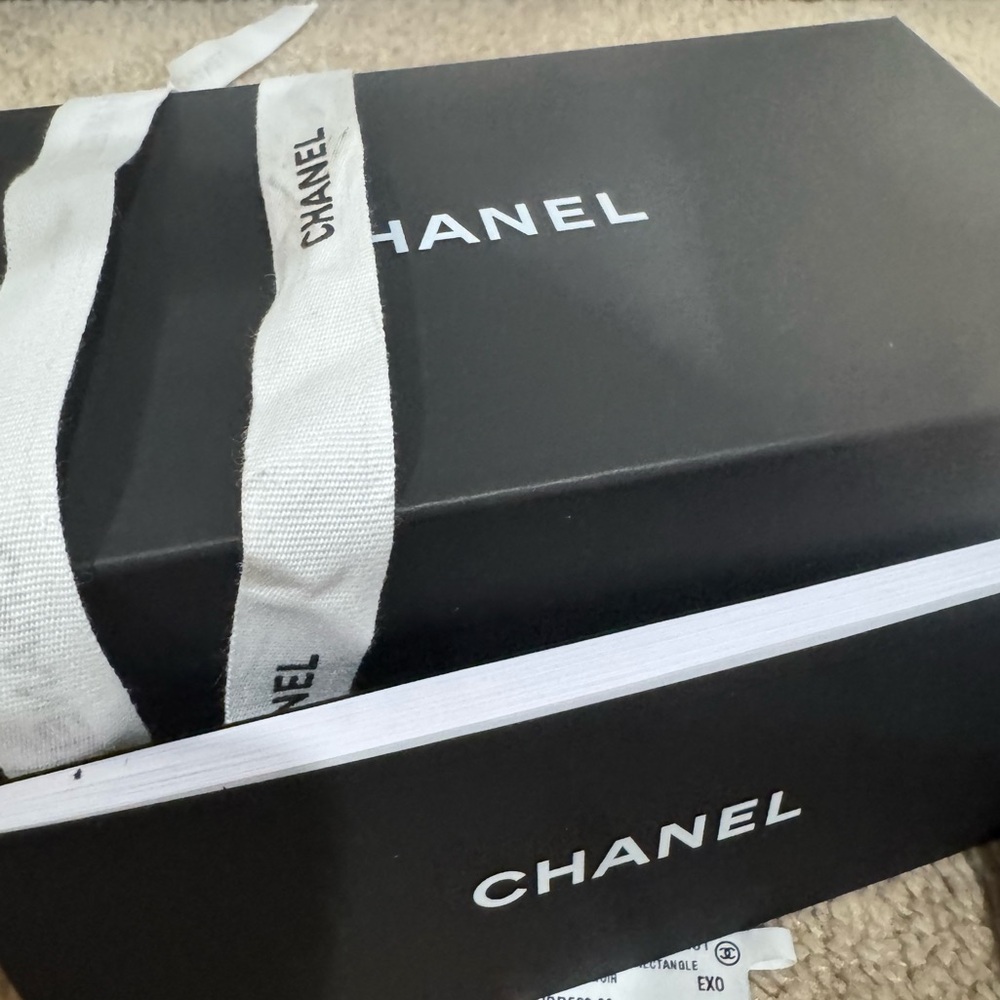 Chanel Acetate Rectangle Sunglasses - image 5